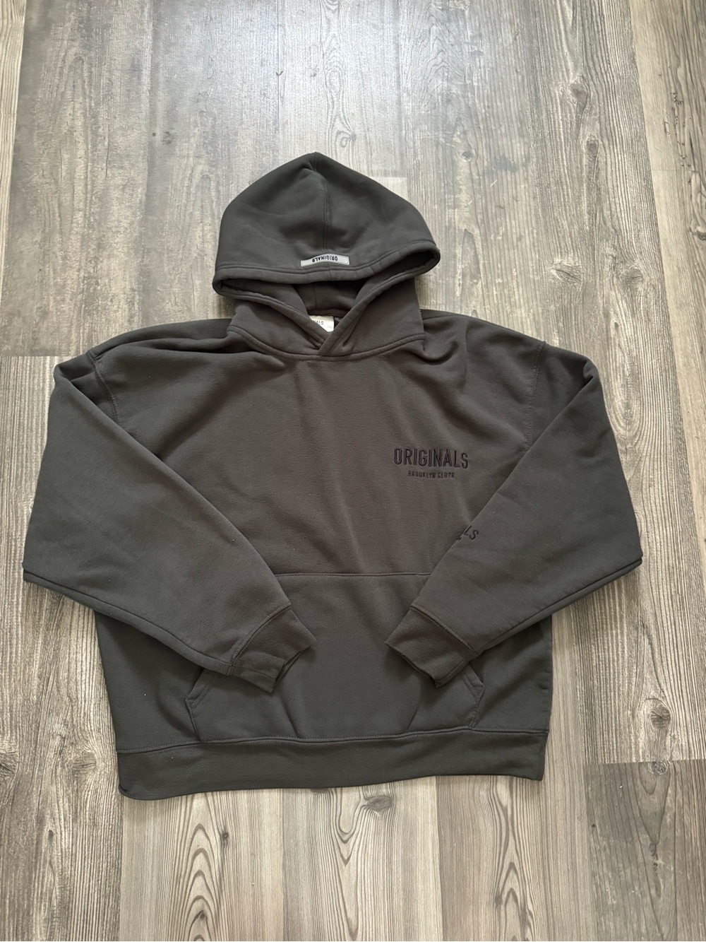 Originals Men’s Charcoal Gray Hoodie Sweatshirt